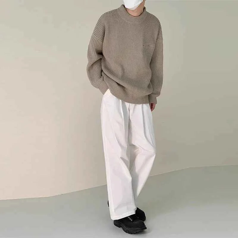 Casual Comfort Luxury Light Knit Pullover Sweater