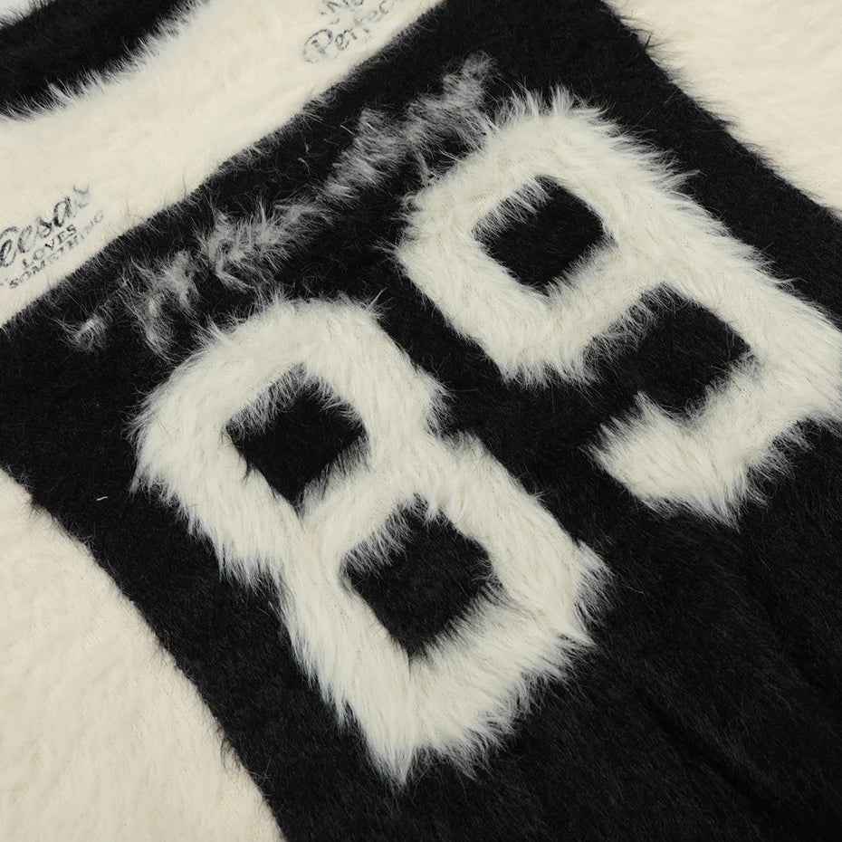 High-Quality Oversized Y2K Casual Sweater