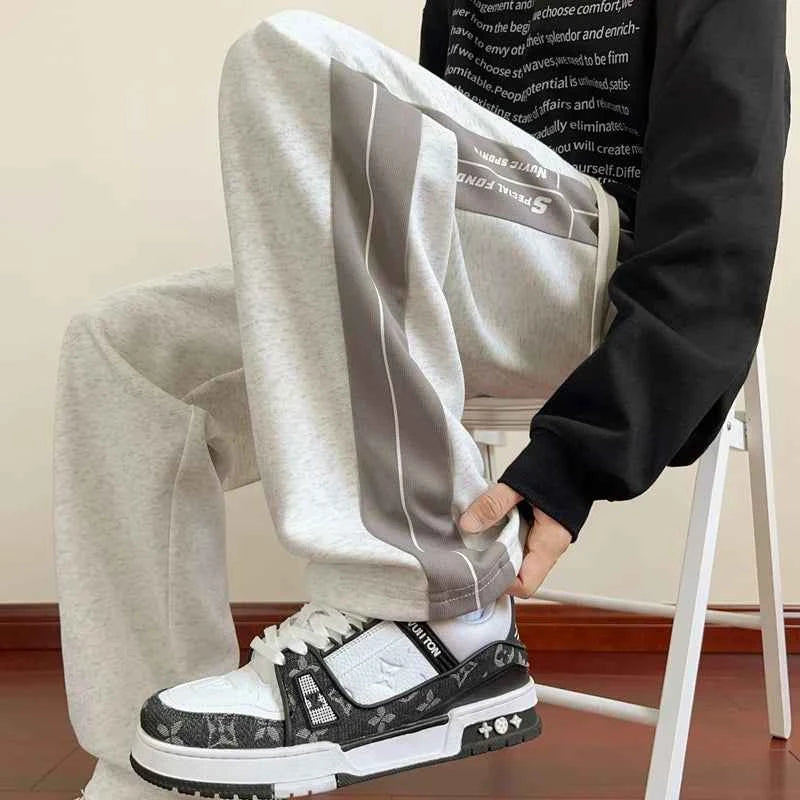 Trendy American Style Hip Hop Casual Sweatpants
