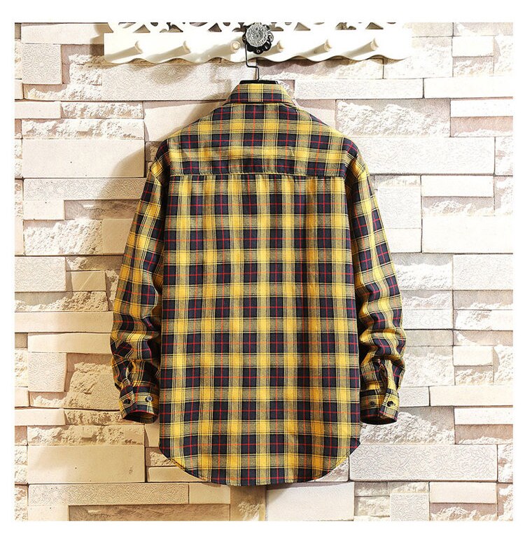 Gingham Pattern Shirt