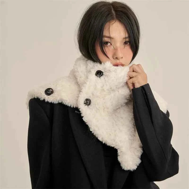 Winter Button for Advanced Furry Scarf