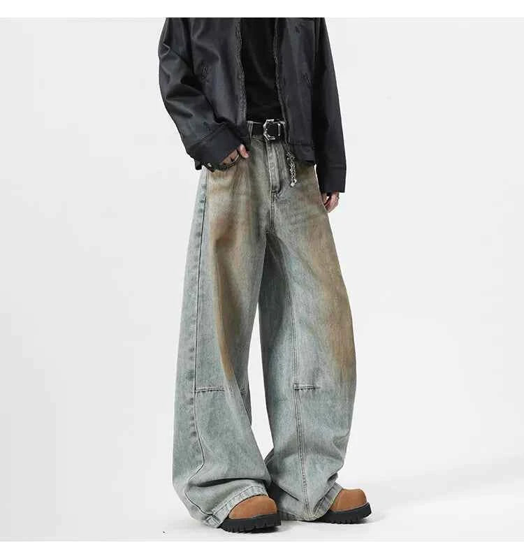 Streetwear Cool Loose Fit Denim Jeans