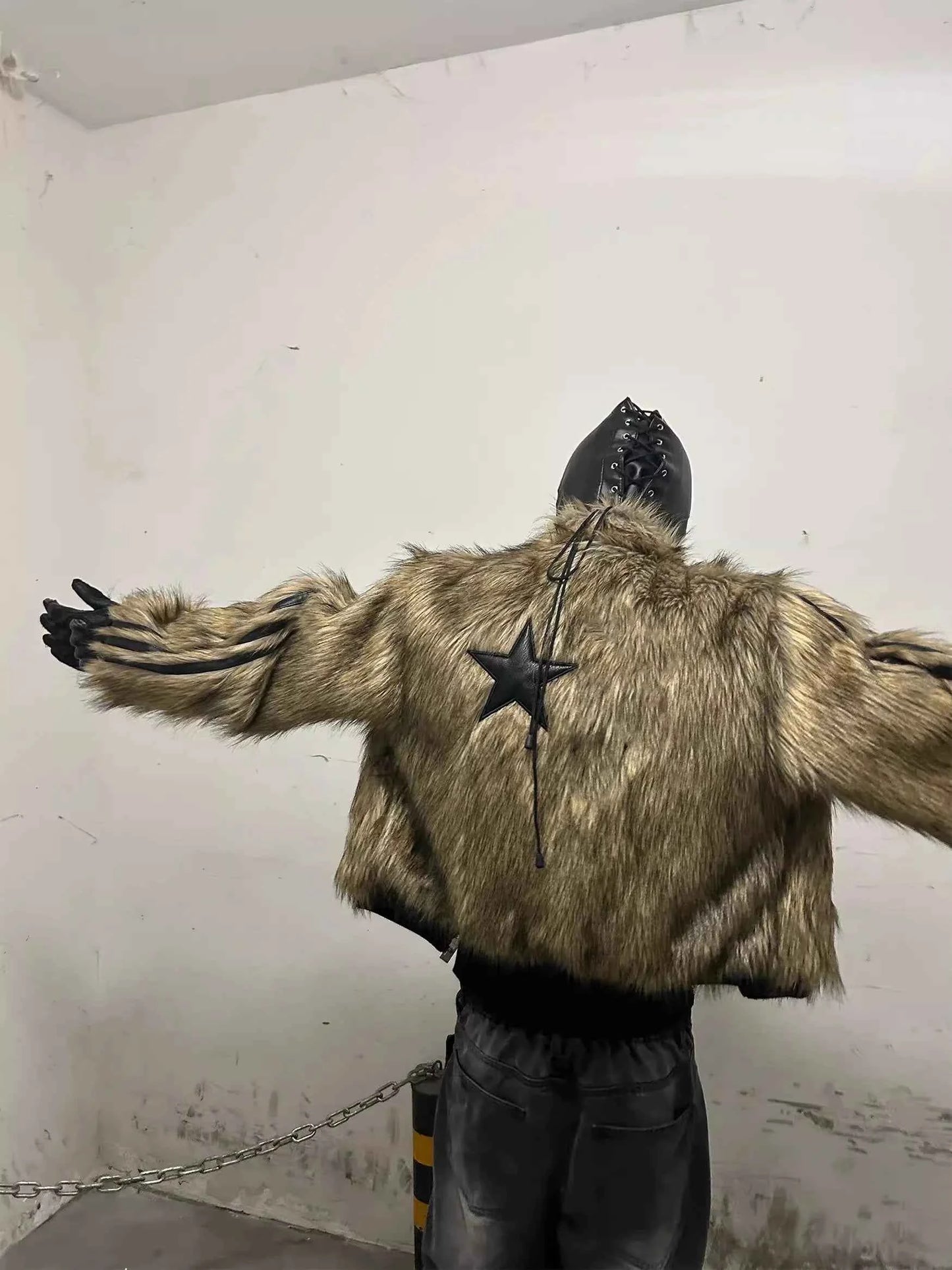 Chic Luxury Reversible Faux Fur Jacket