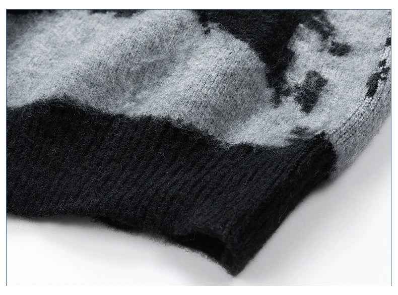 Y2K Stylish Hip Hop Knit Sweater