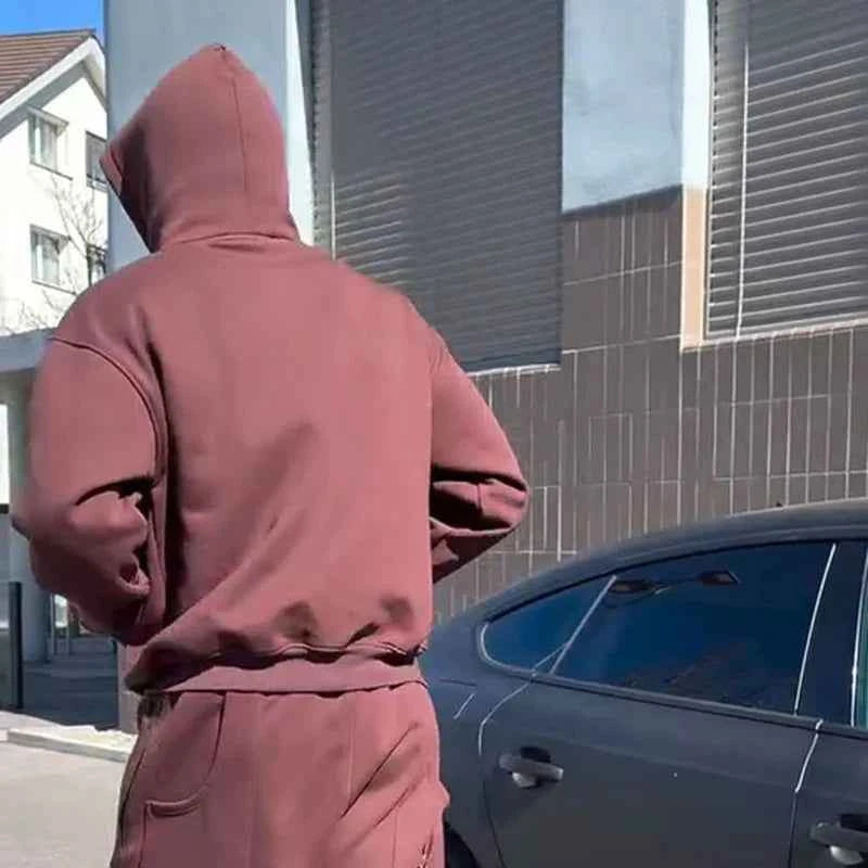 Ninja Style Hooded Zipper Sweatshirt