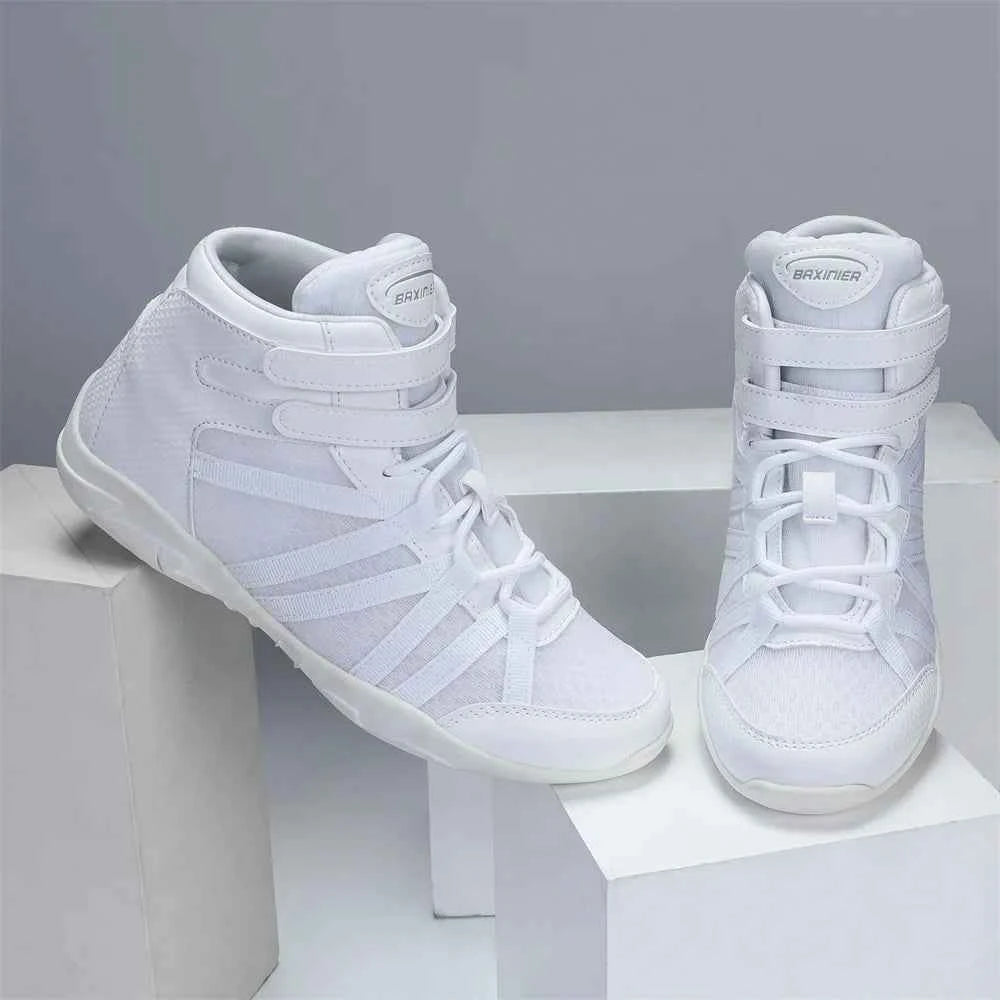 Lightweight White High Cheerleading Sneaker