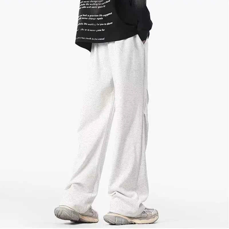 Cool Comfort Hip Hop Pleated Wide Leg SweatPants