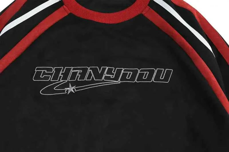 Sweat Embroidery Patchwork