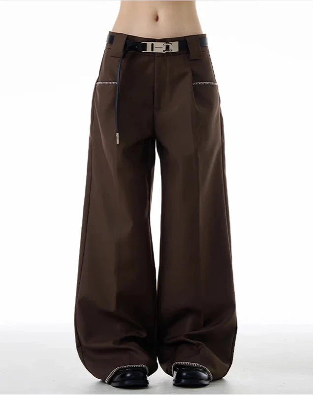 Unisex Essential Y2K Urban Oversized Casual Pants - Luxuryurbanwear