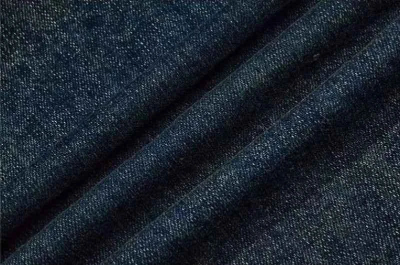 Streetwear American Style Old Washed Denim Jacket