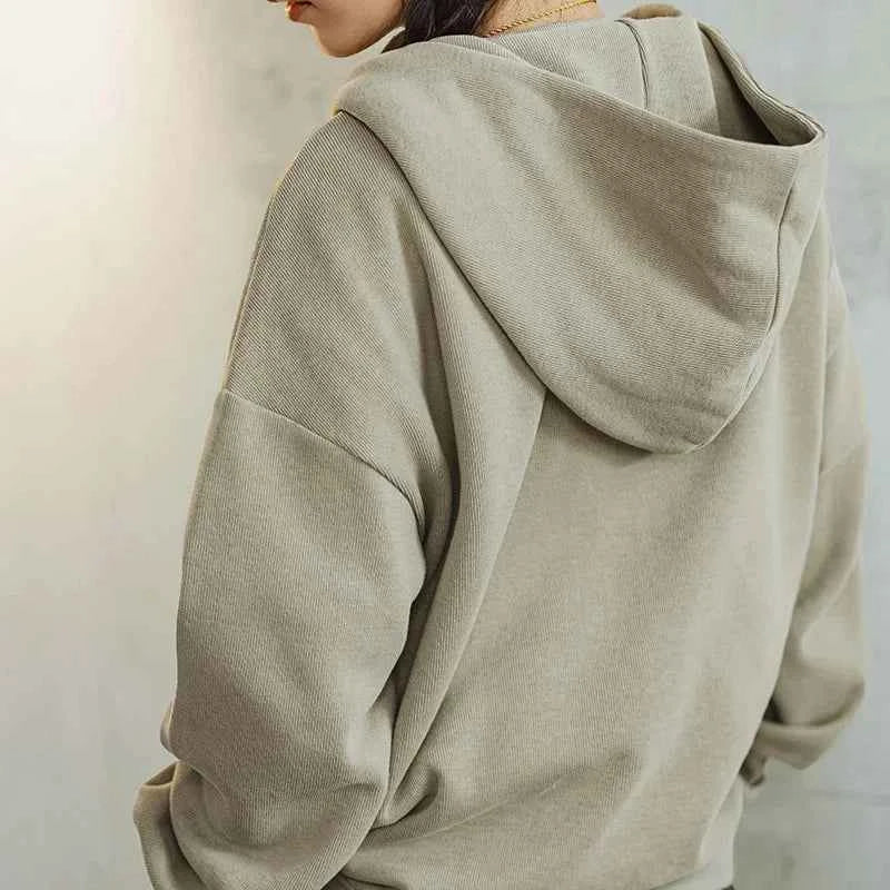 Trek Theme Print Cape Style Sweatshirt