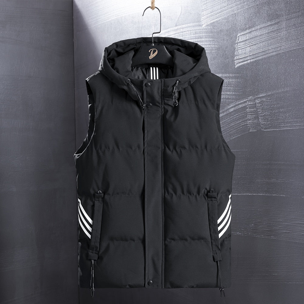 Y9 Striped Gilet Jacket