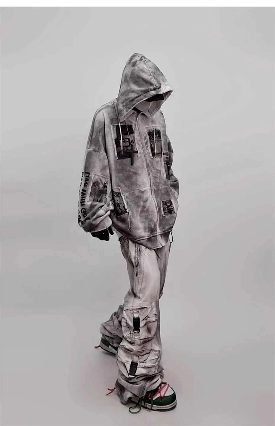 Stylish & Snug Tie Dye Oversized Hooded Sweatshirt