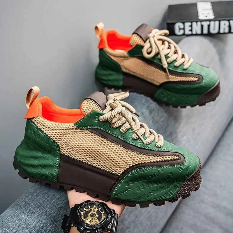 Chunky Platform Walking Sneakers