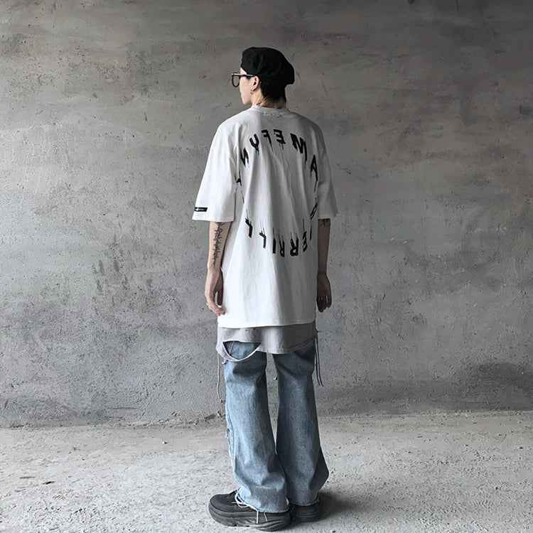 Vibrant Graphic Oversized for Daily T-Shirt