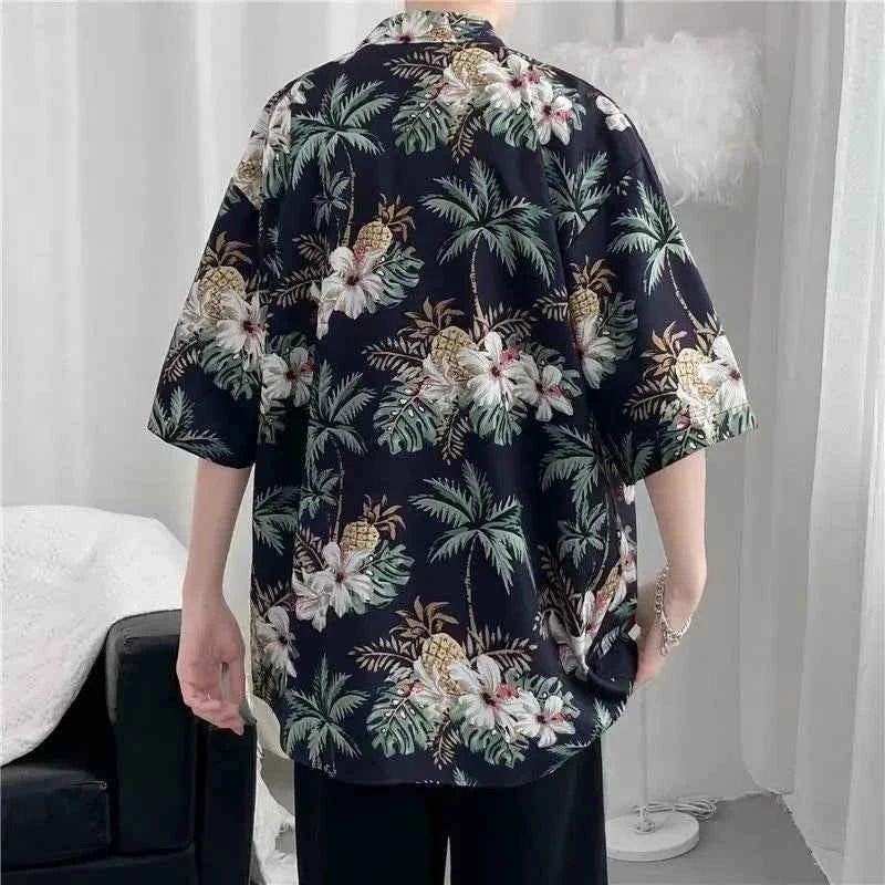 Women Florida Stylish Button-Up Short Sleeve Shirt