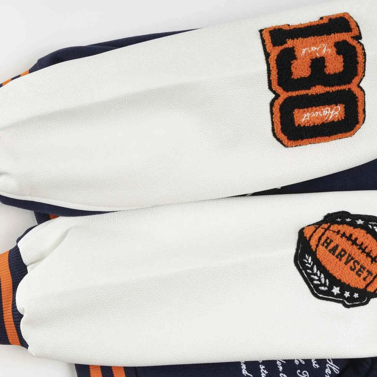 Men Essential Patchwork Baseball Varsity Jacket
