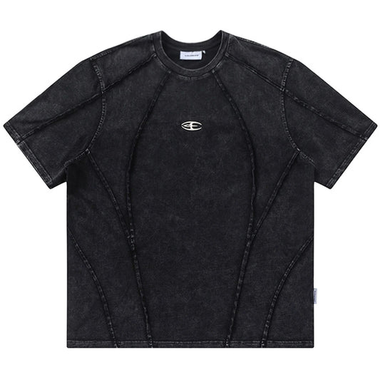 Streetwear Patchwork Oversized T-shirts