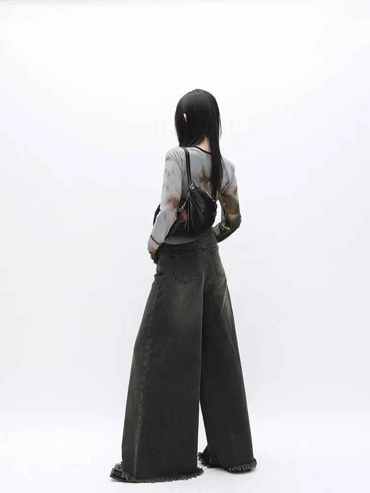 Vintage American Retro Bell Jeans