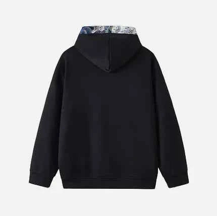 High-Quality Cozy Stand Collar Hooded Sweatshirt
