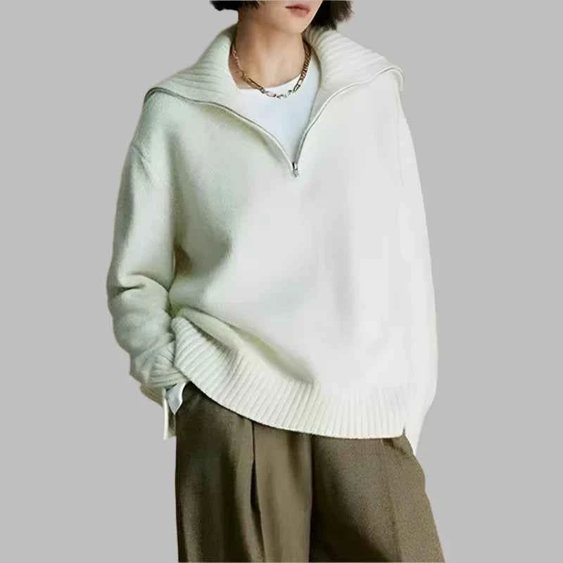 Cozy Thick Knit Casual Turtleneck Sweater