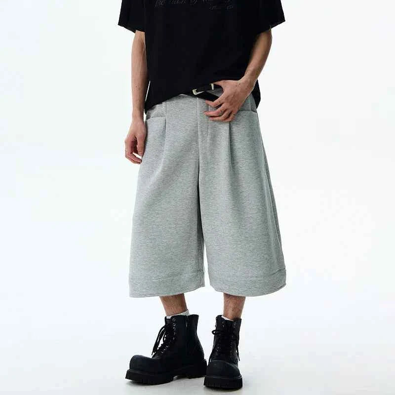 Stylish High Quality Solid Casual Jorts