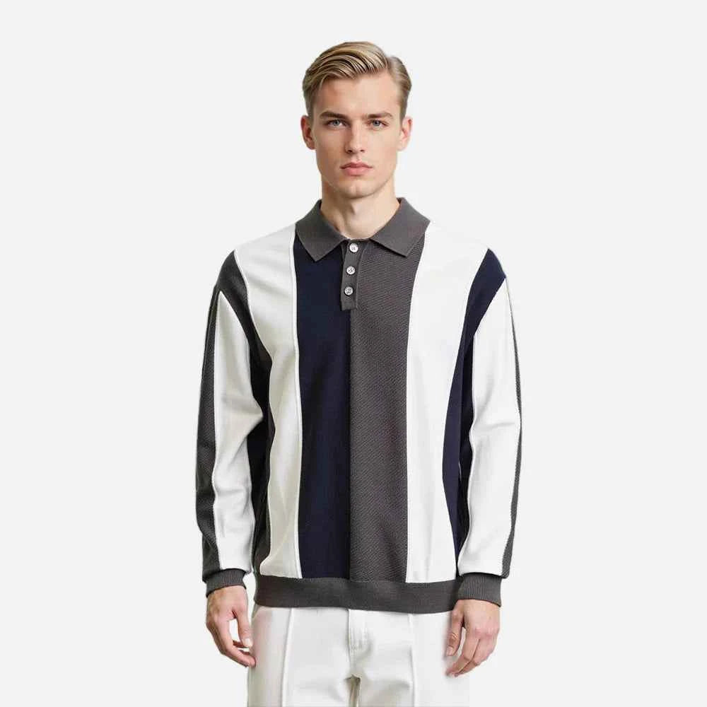 Versatile Long Sleeve Solid Color Sweater