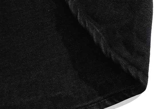 Streetwear Single Breasted Handsome Gradient Denim Jacket