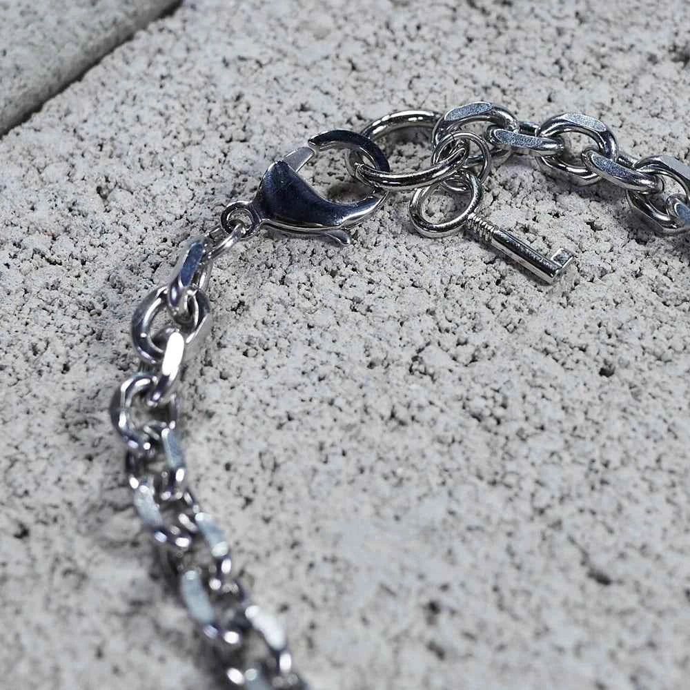 Chunky Stainless Steel Padlock Necklace