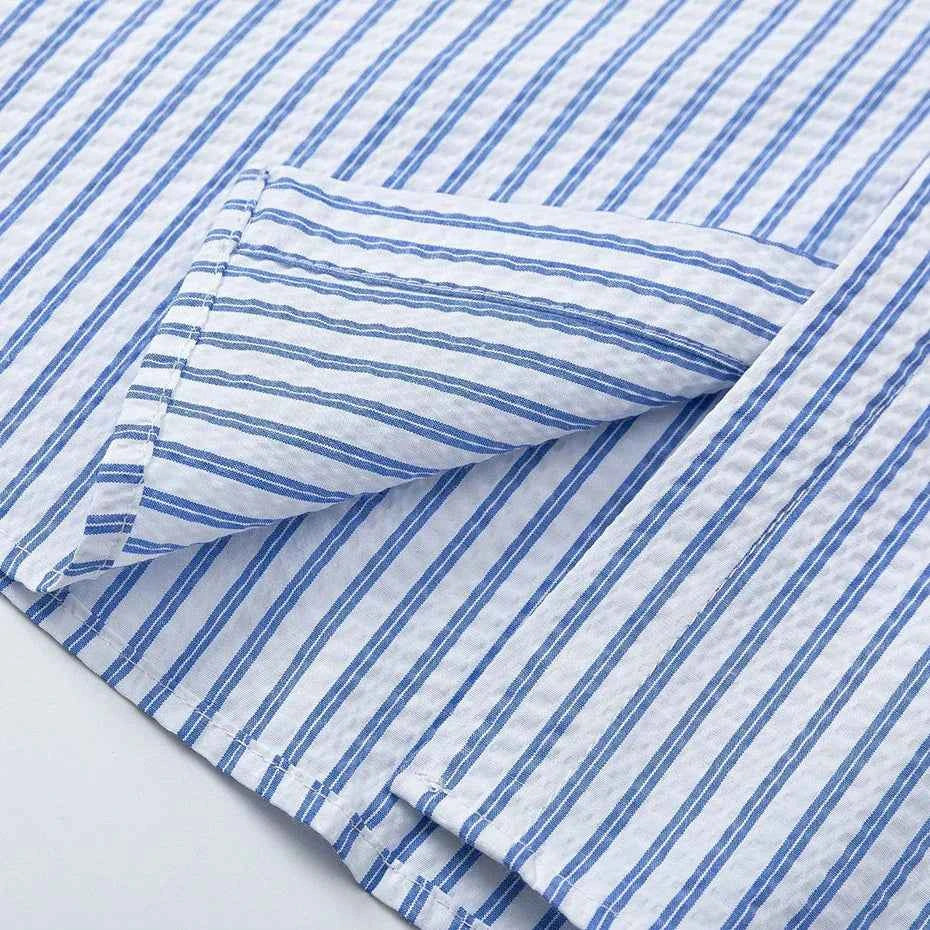 Fashionable Japanese Varsity Style Button-Up Shirt