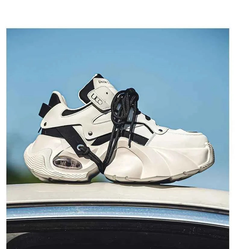 Woman pink shoes Aletha R Chunky sneakers