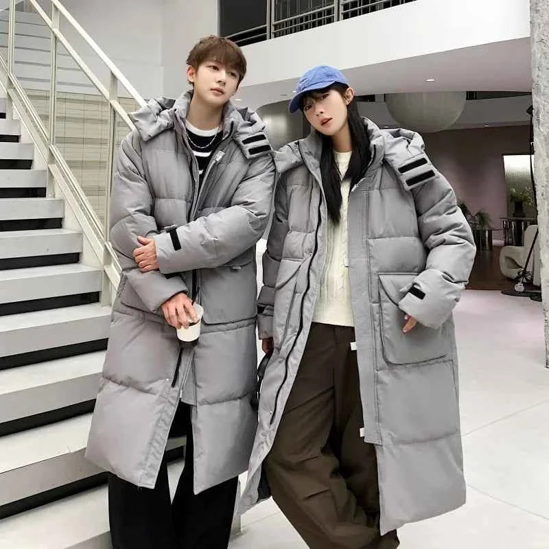 Y2K Thick Warm Hooded Puffer Padded Coat