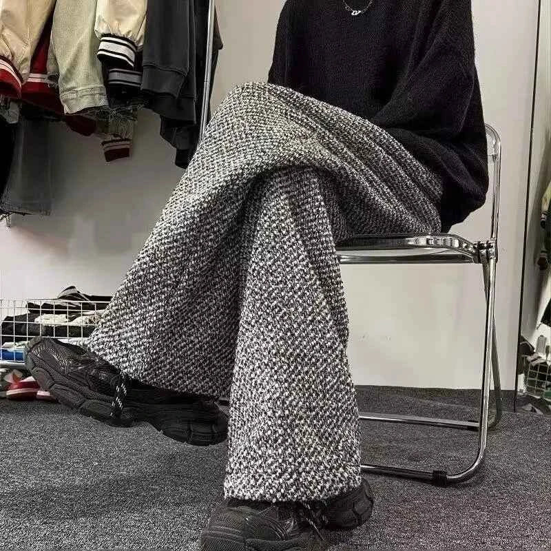 Streetwear Retro Korean Style Wide Leg Jogger