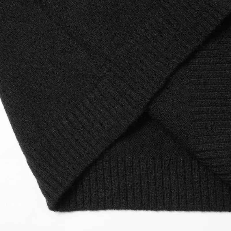 Women Streetwear Oversized Knitted Hip Hop Sweater