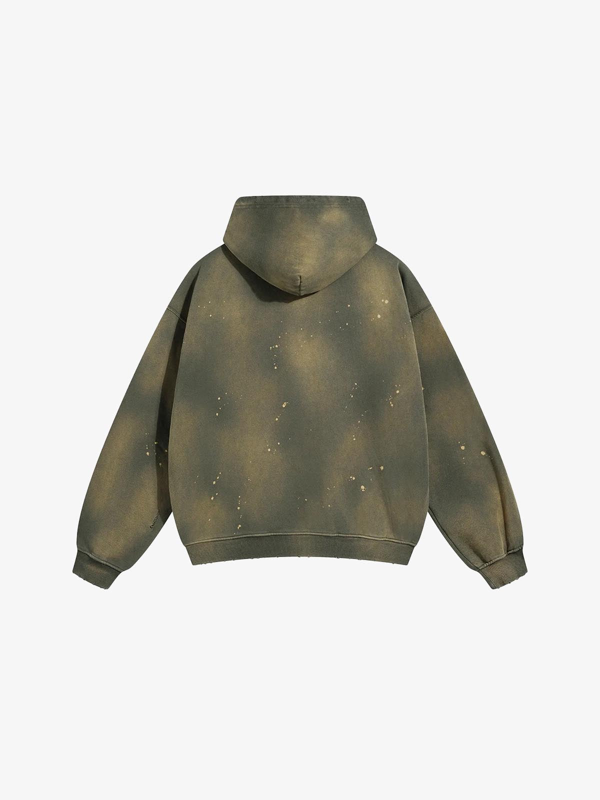 Iso Splash Abstract Oversized Pullover Hoodie