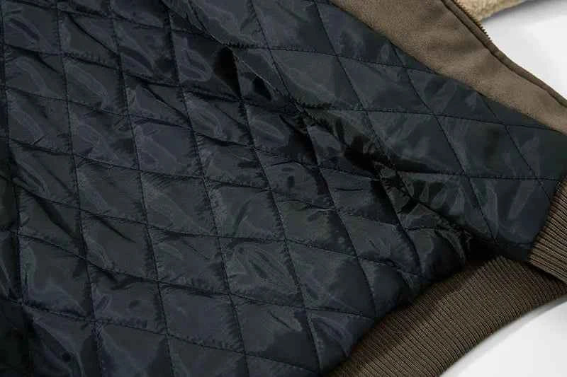 Winter Cozy Faux Fur Collar Rabbit Ear Hooded Jacket