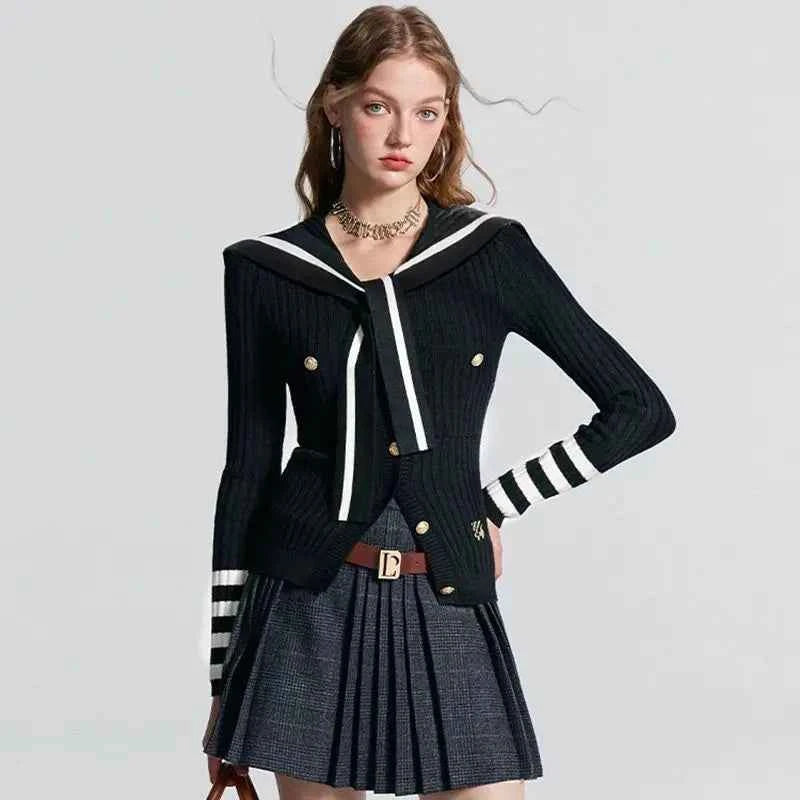 Cozy Vintage V-Neck Knit Cardigan