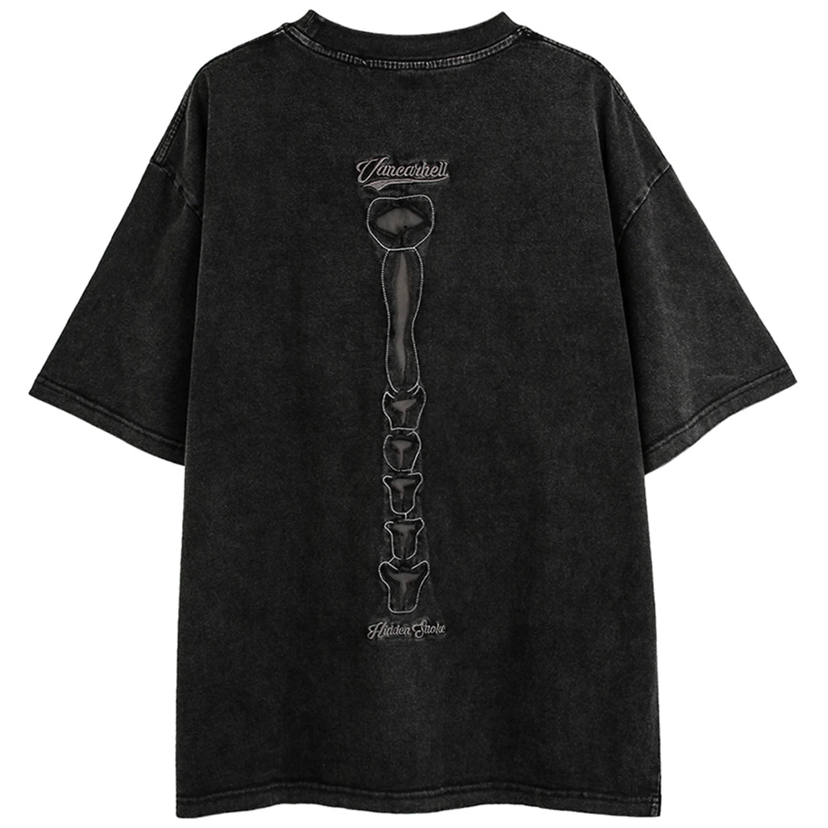 Skeleton Ripped Streetwear T Shirts