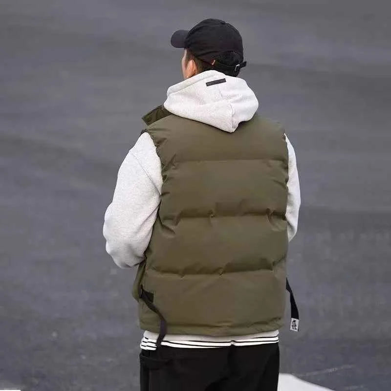 Japanese Trend Thickened Winter Cotton Vest
