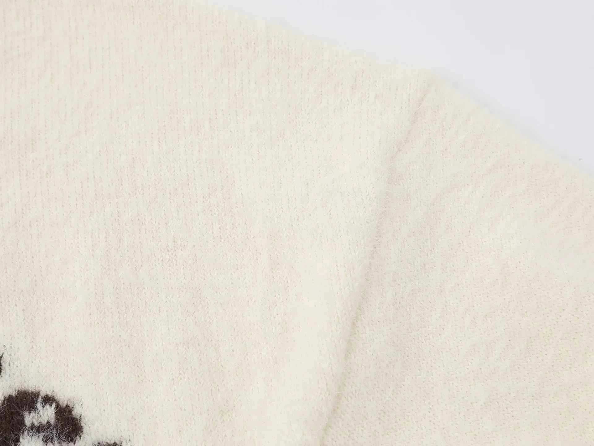 Cozy Aesthetic Distressed Knit Sweater