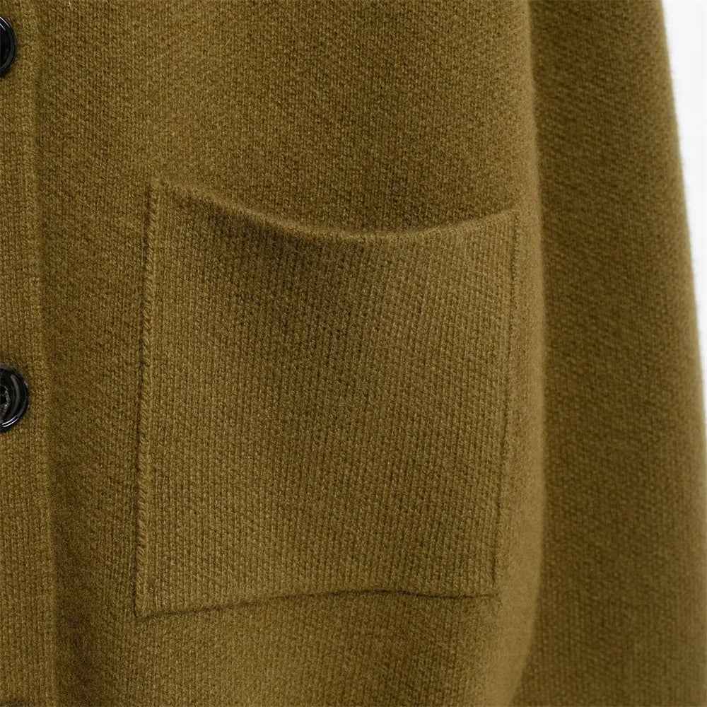 American Style Vintage Long-Sleeved Cardigan