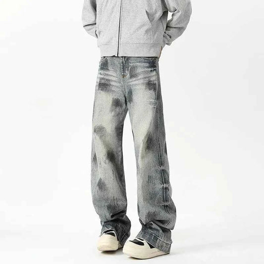 New High Quality Washed Denim Jeans