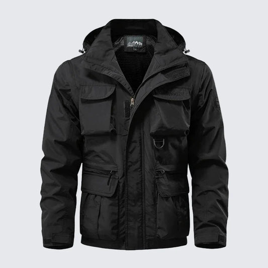 Detachable 'V23' Hooded Ski Jacket