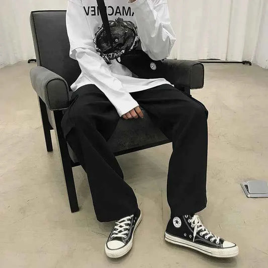 Men's vintage Casual Oversize Cargo Sweatpants