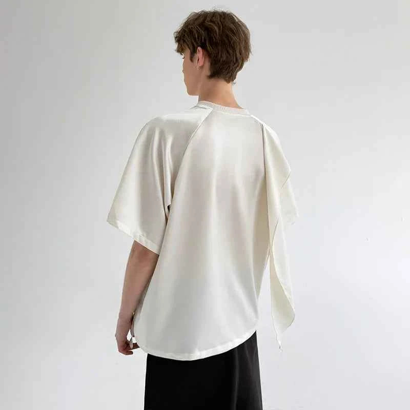 High Quality Personalized Ribbon Patchwork T-Shirt