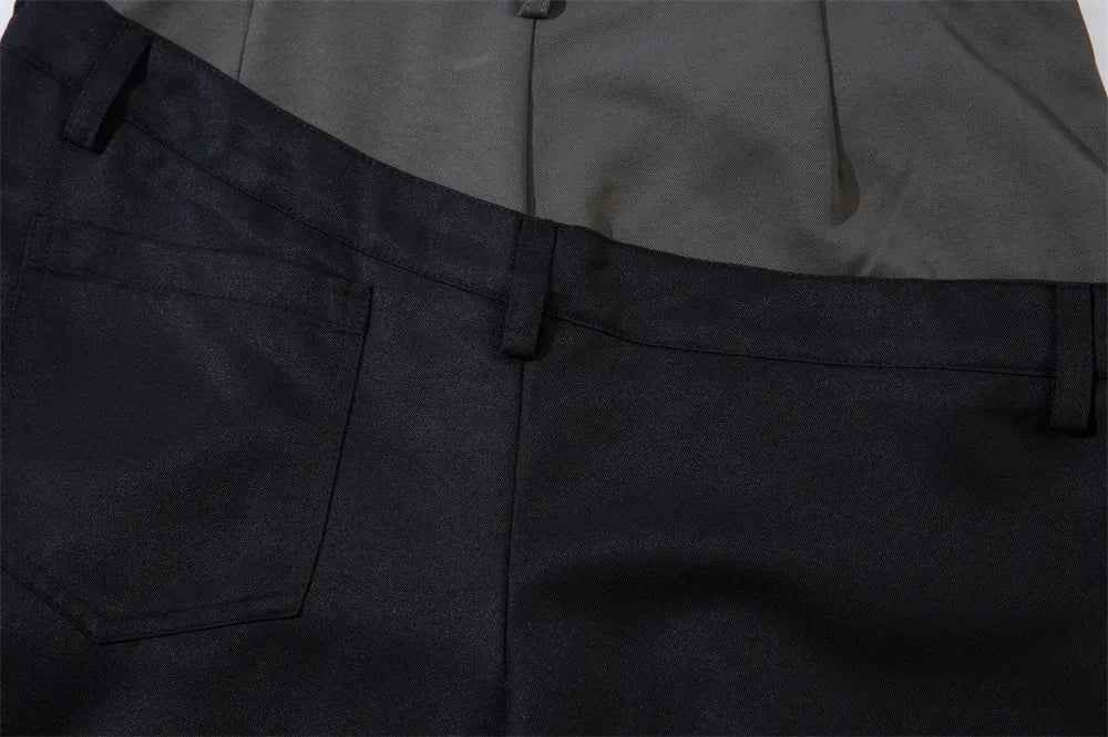 Retro Drawstring Loose Fit Wide Leg Pants