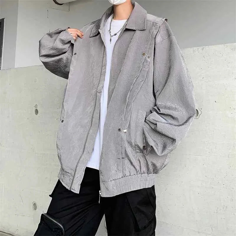 Stylish Casual Trendy Zipper Bomber Jacket