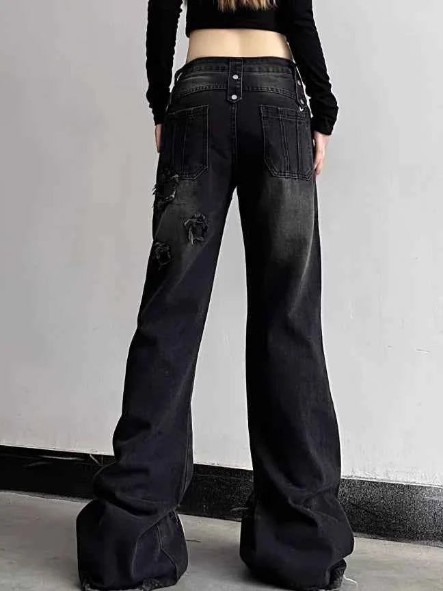 Cool High Waist Wide Leg Jeans