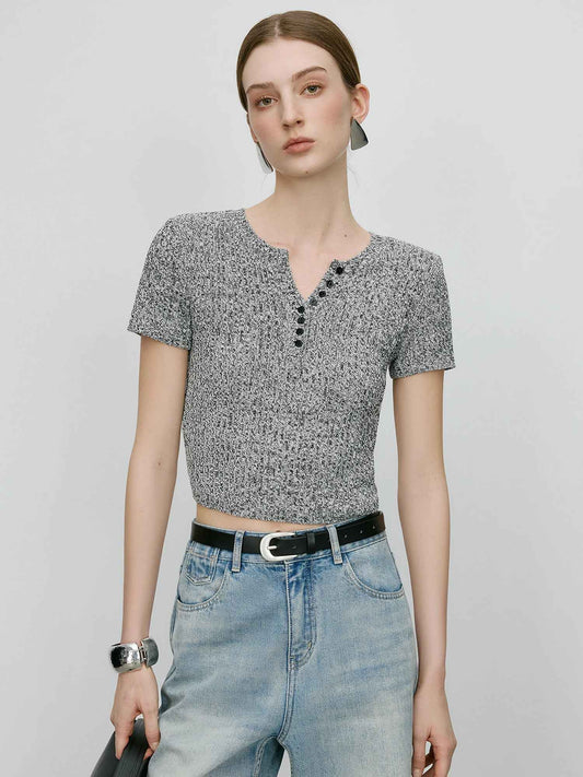 Women Casual Retro Summer Slim Fit T-Shirt