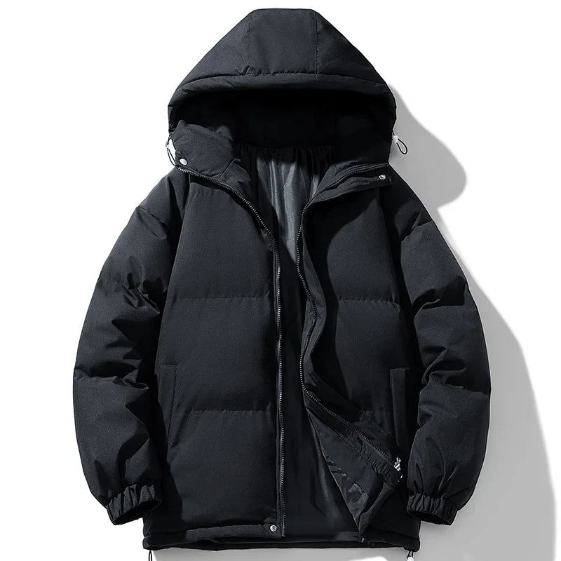 Solid Color Bubble Jacket
